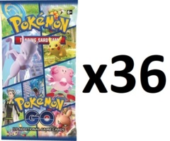 Pokemon GO 36ct Booster Pack Lot